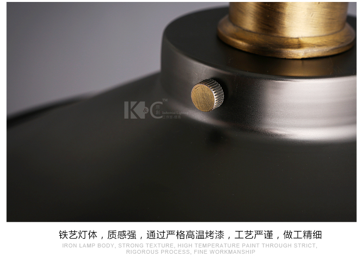 
                                        创意节日装饰KC灯具美式落地灯复古工业loft立式地灯卧室客厅书房创意钓鱼灯饰 含4瓦LED烟火灯泡                