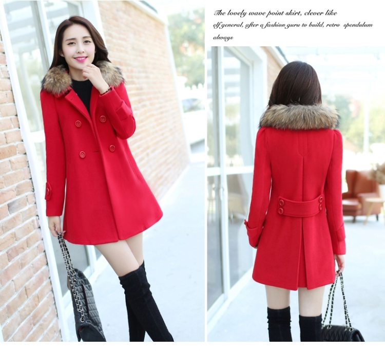 Yu Ying 2015 autumn and winter new women's Korea version of large numbers in length of Sau San for?? jacket coat gross female YH150 Yellow M picture, prices, brand platters! The elections are supplied in the national character of distribution, so action, buy now enjoy more preferential! As soon as possible.