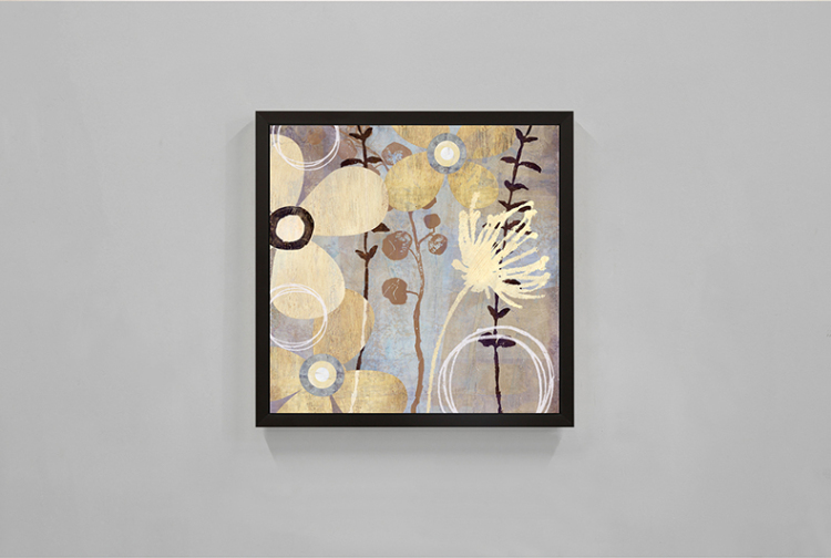 梵格 美式装饰画客厅现代简约餐厅玄关有框画油画背景墙画挂画 D 50x50