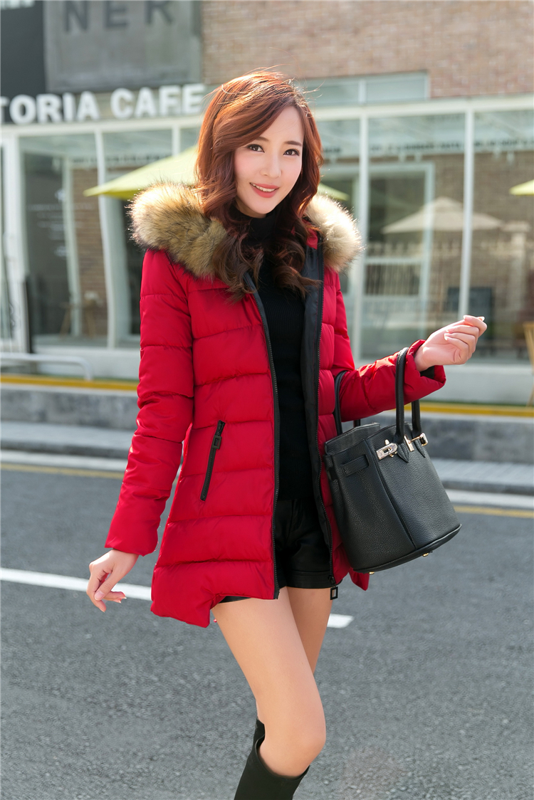 仁澜阁   2015冬装新款女加厚棉服韩版时尚中长款女马甲冬装棉马夹冬装加厚女背心无袖外套 绿色 XL