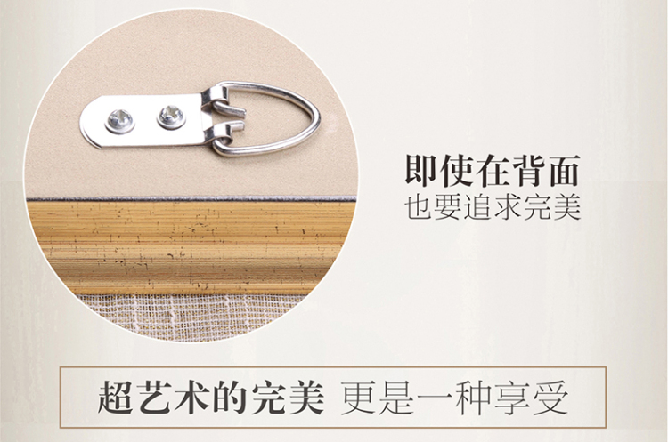 梵格 美式装饰画客厅现代简约餐厅玄关有框画油画背景墙画挂画 D 50x50