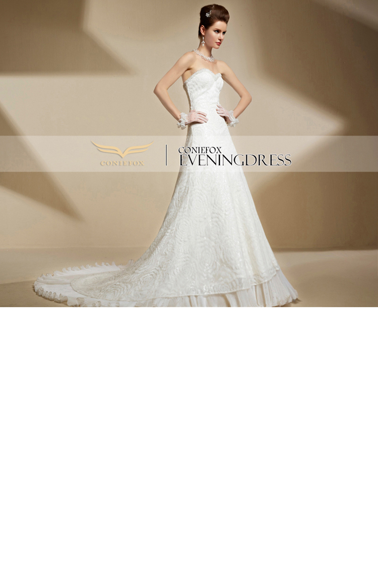 high-end custom wedding dresses white bare chest wedding long