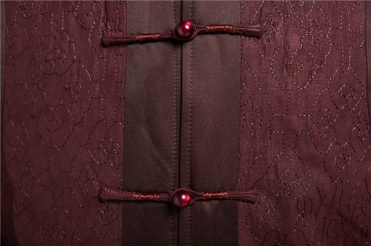 Fudo de Tang dynasty upscale2 macro men of Chinese cotton vest folder embroidery stitching wire-wound China wind special wine red 2XL Photo, prices, brand platters! The elections are supplied in the national character of distribution, so action, buy now enjoy more preferential! As soon as possible.