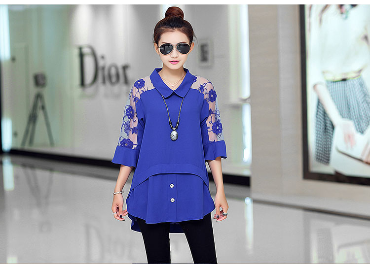 El-ju 2015 Autumn Yee Nga new high-code women chiffon shirt to intensify the Netherlands YZ5267 forming the black L picture, prices, brand platters! The elections are supplied in the national character of distribution, so action, buy now enjoy more preferential! As soon as possible.