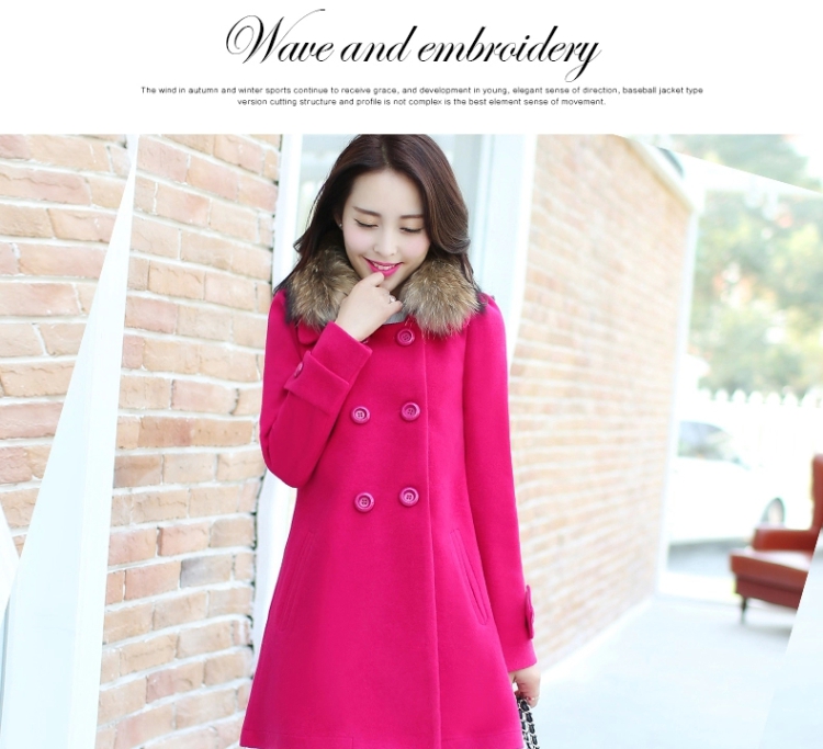 Yu Ying 2015 autumn and winter new women's Korea version of large numbers in length of Sau San for?? jacket coat gross female YH150 Yellow M picture, prices, brand platters! The elections are supplied in the national character of distribution, so action, buy now enjoy more preferential! As soon as possible.