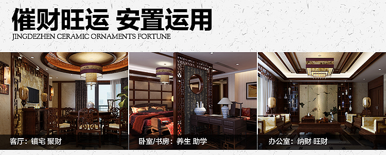 
                                        兆宏 景德镇陶瓷器 流水青蛙双荷叶 办公室风水摆件 工艺品摆设 流水青蛙双荷叶                