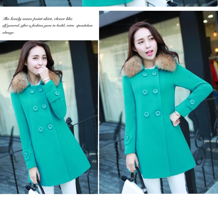 Yu Ying 2015 autumn and winter new women's Korea version of large numbers in length of Sau San for?? jacket coat gross female YH150 Yellow M picture, prices, brand platters! The elections are supplied in the national character of distribution, so action, buy now enjoy more preferential! As soon as possible.