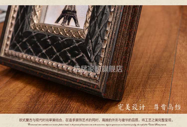 
                                        岱岳 欧式复古相框相框摆台 12 16 36寸婚纱照相框 摆台画框定做 3+5+6+7+8+10寸                