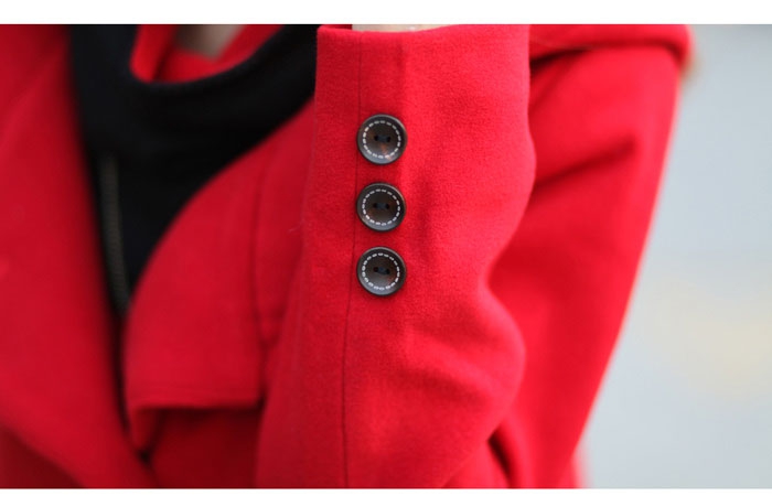 2015 Autumn and winter new Korean large coats gross? female windbreaker. Long Single Row Clip cap gross? female RED M picture jacket, prices, brand platters! The elections are supplied in the national character of distribution, so action, buy now enjoy more preferential! As soon as possible.