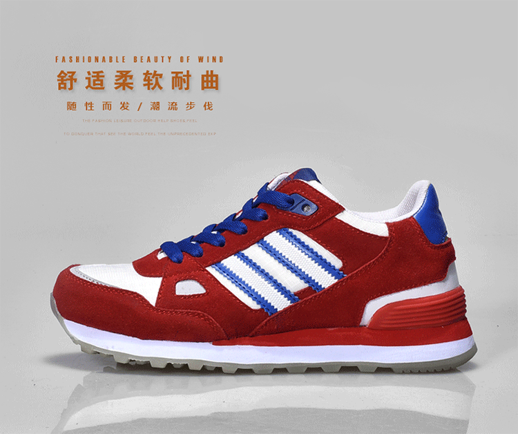 古奇天伦 2015新款 反绒牛皮情侣鞋 时尚休闲鞋 低帮男女鞋子 女单鞋