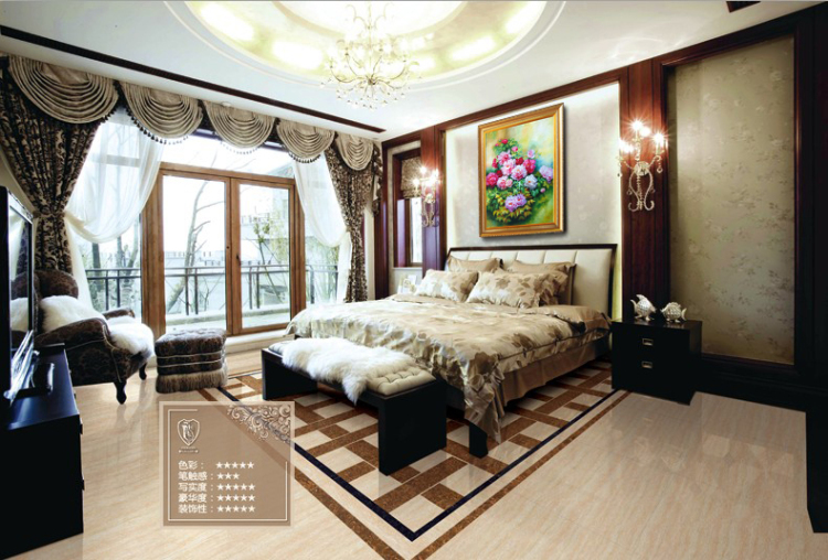 
                                        科盈家居手绘油画客厅画欧式有框画家装饰吉祥牡丹 欧式美画 高品质美式 可定做 订制 欧标艺术品级纯手绘油画 60*80 带框尺寸                