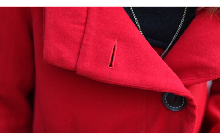 2015 Autumn and winter new Korean large coats gross? female windbreaker. Long Single Row Clip cap gross? female RED M picture jacket, prices, brand platters! The elections are supplied in the national character of distribution, so action, buy now enjoy more preferential! As soon as possible.