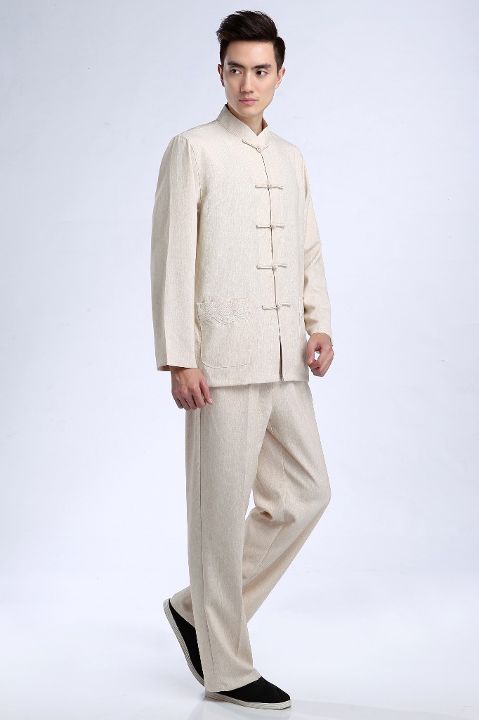 Shanghai, optimization options Tang Dynasty Men long-sleeved sweater cotton linen collar Tang Dynasty Package kung fu tai chi service kit shirt - 1) packaged XL Photo, prices, brand platters! The elections are supplied in the national character of distribution, so action, buy now enjoy more preferential! As soon as possible.