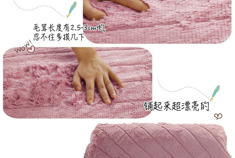 晶玺 欧式沙发子沙发套装坐垫 仿羊绒-米白 1+2+4号组合