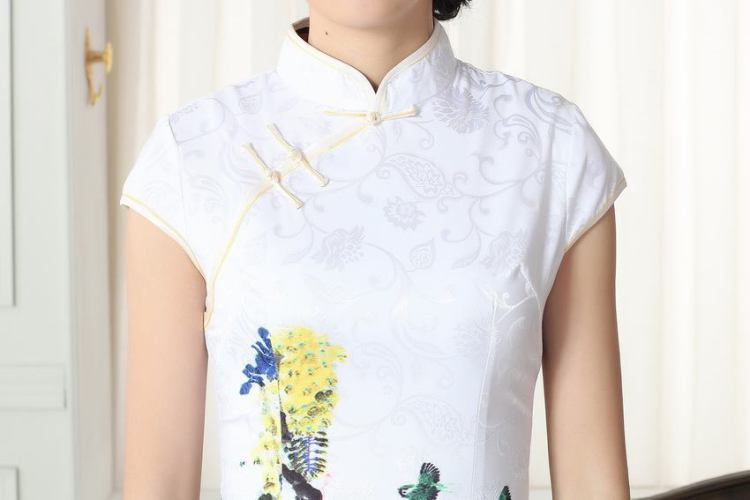 The broadband new summer elegance Chinese qipao Chinese graphics thin short cheongsam picture color 2 XL pictures, price, brand platters! Elections are good character, the national distribution, so why buy now enjoy more preferential! Health