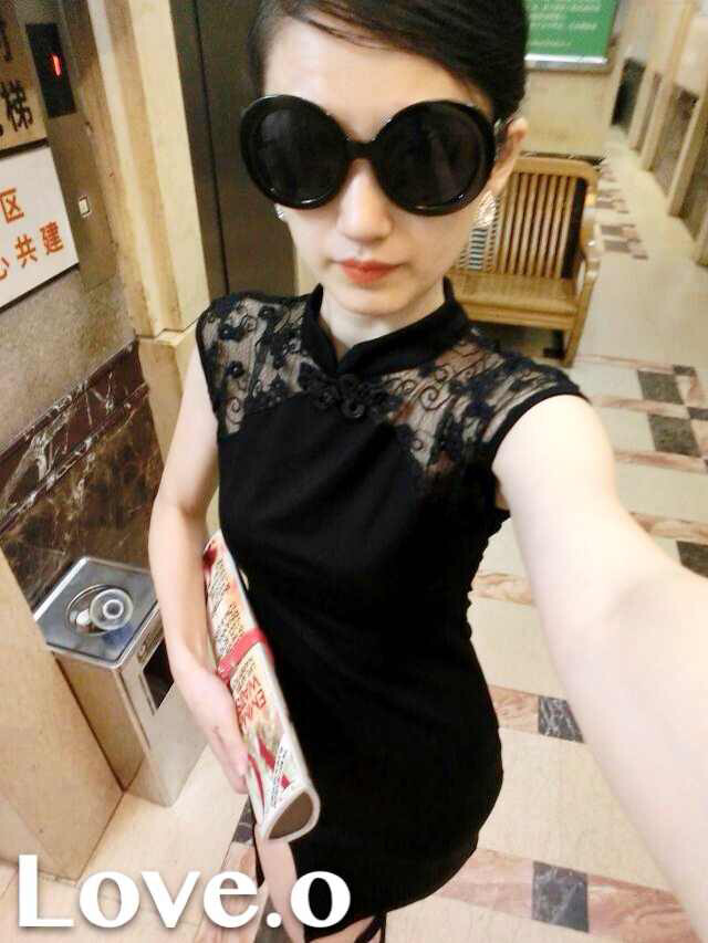 and air-ting 2015 new European wind feminine 10 foot lace fluoroscopy the forklift truck cheongsam dress black are code pictures, price, brand platters! Elections are good character, the national distribution, so why buy now enjoy more preferential! Health