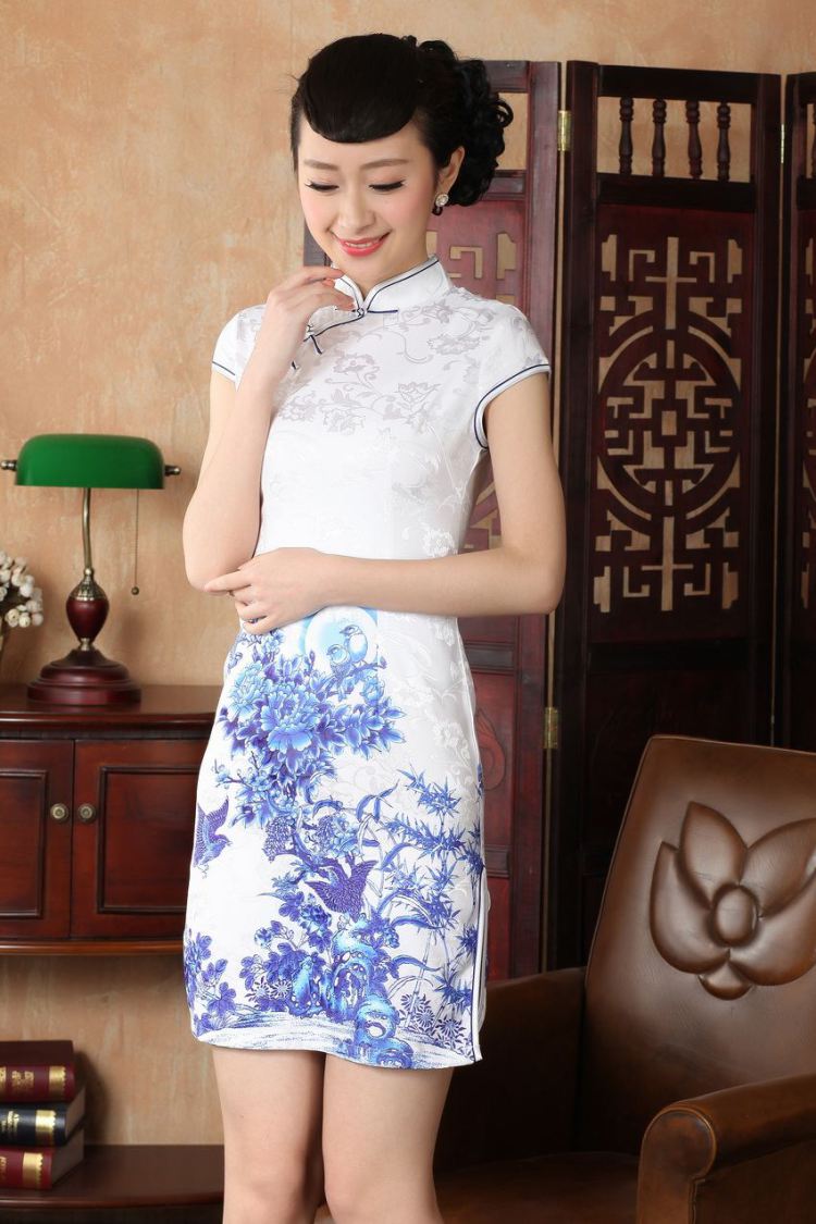 For Pont Sondé Ms. Diane cheongsam Chinese dresses improved national wind antique stamp qipao gown skirt D 0228 - A XXL pictures, price, brand platters! Elections are good character, the national distribution, so why buy now enjoy more preferential! Health