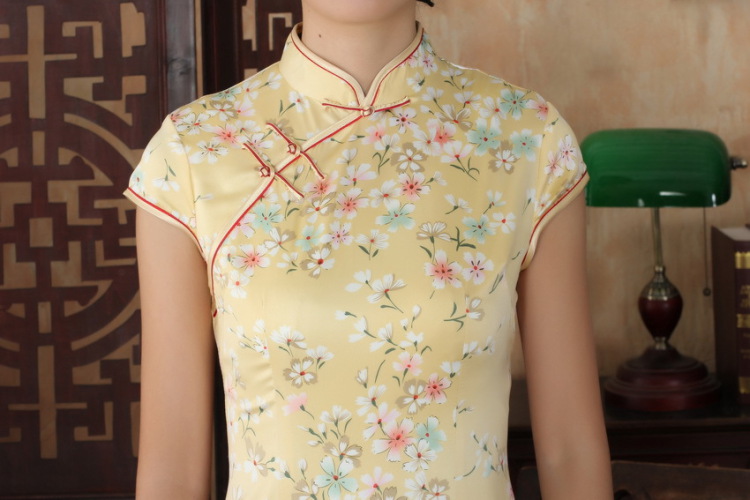 Nigeria, the Summer new Chinese cheongsam dress girls decorated in elegant style Chinese qipao Chinese graphics thin short cheongsam picture color XXL pictures, price, brand platters! Elections are good character, the national distribution, so why buy now enjoy more preferential! Health