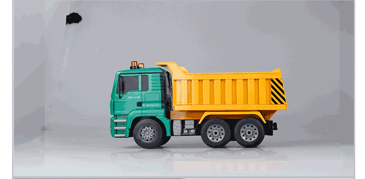 双鹰 遥控工程车儿童玩具车 电动遥控车男孩玩具 遥控工程挖掘机