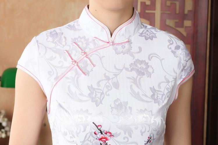 For Pont Sondé Ms. Diane cheongsam Chinese dresses improved national wind antique stamp qipao gown skirt D 0228 - A XXL pictures, price, brand platters! Elections are good character, the national distribution, so why buy now enjoy more preferential! Health