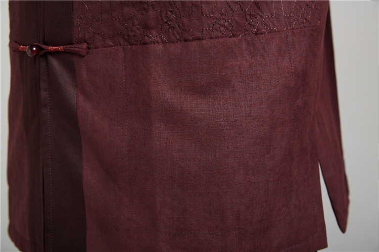 Fudo de Tang dynasty upscale2 macro men of Chinese cotton vest folder embroidery stitching wire-wound China wind special wine red 2XL Photo, prices, brand platters! The elections are supplied in the national character of distribution, so action, buy now enjoy more preferential! As soon as possible.