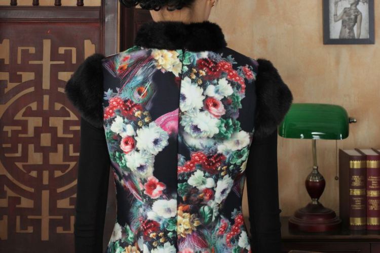 Ms. 27.41 picking qipao Tang dynasty improved winter cheongsam collar Foutune of dress dresses picture color 2XL Photo, prices, brand platters! The elections are supplied in the national character of distribution, so action, buy now enjoy more preferential! As soon as possible.