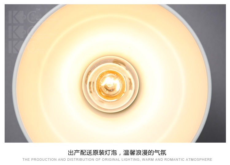KC灯具 白色现代卫生间楼梯走廊室外墙壁灯灯饰铁艺可调节LED壁灯 预售3.28含LED节能灯泡1枚-黄光