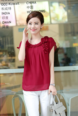 A pleasant, year, older women 2015 summer new, large, short-sleeved snow woven shirts relaxed MOM loaded shirt female ybl 551 Po blue XXXL pictures, price, brand platters! Elections are good character, the national distribution, so why buy now enjoy more preferential! Health