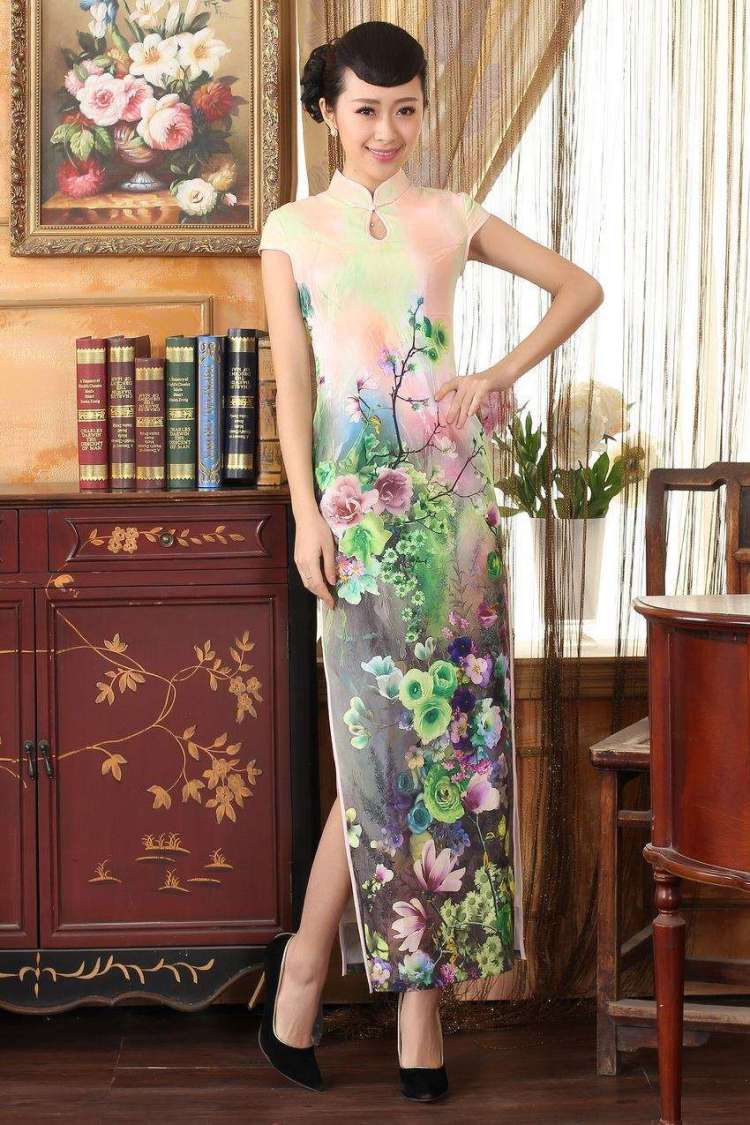 The frequency response, Ms. Tang cheongsam with Diane Fong water droplets collar short-sleeve cultivating long double cheongsam pink 2 XL pictures, price, brand platters! Elections are good character, the national distribution, so why buy now enjoy more preferential! Health