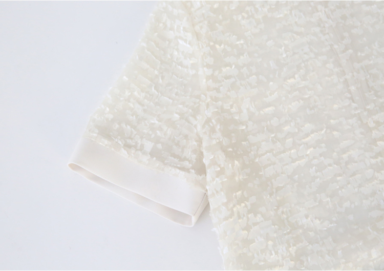 15年新款韩版宽松百搭圆领打底衫短袖白色衬衣 配吊带