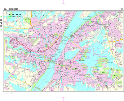 湖北省政区,地形,交通(铁路和机场,公路和水运),旅游5幅序图;103个县图片