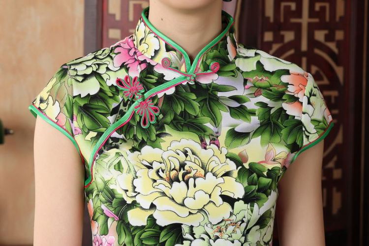 Nigeria, the Summer new, elegance, short Chinese qipao new Chinese improved cheongsam dress D 0221 XXL pictures, price, brand platters! Elections are good character, the national distribution, so why buy now enjoy more preferential! Health