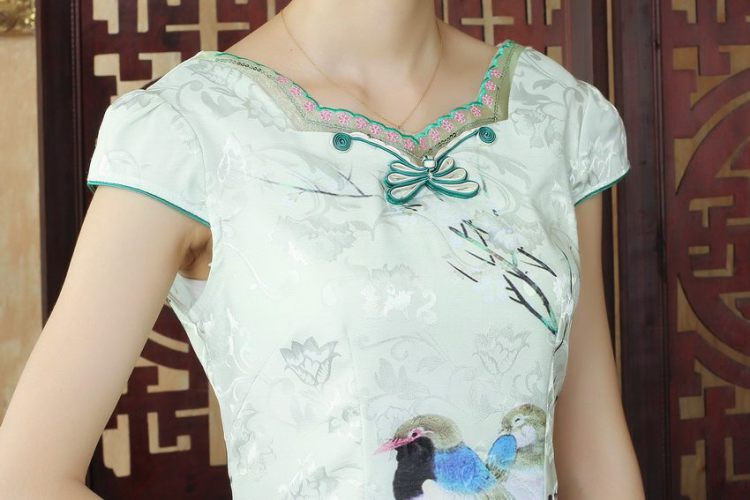 For Pont Sondé Ms. Diane cheongsam Chinese dresses improved national wind antique stamp qipao gown skirt picture color XXL pictures, price, brand platters! Elections are good character, the national distribution, so why buy now enjoy more preferential! Health