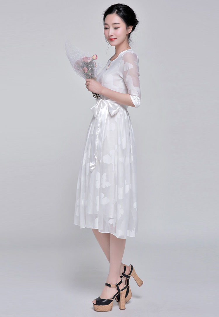 The 2015 Dili Blair Monrovia new temperament gentlewoman evening dresses Sau San butterfly embroidered silk yarn stack dresses female 8158 White M picture, prices, brand platters! The elections are supplied in the national character of distribution, so action, buy now enjoy more preferential! As soon as possible.