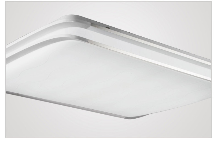奥朵灯饰 现代简约led吸顶灯 长方形客厅餐厅卧室照明灯具 CL40349-大号-89cm 无极调光+遥控