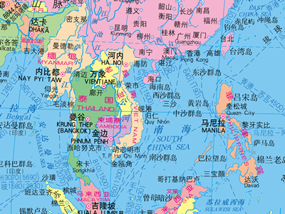 涵盖了大部分世界的热点国家和地区