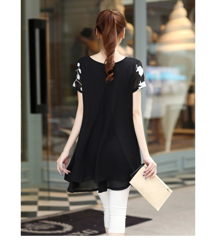 Love Princess Anne 2015 spring and summer with new stylish and relaxed short-sleeved clothes snow woven shirts thick MM larger female dresses black L pictures, price, brand platters! Elections are good character, the national distribution, so why buy now enjoy more preferential! Health