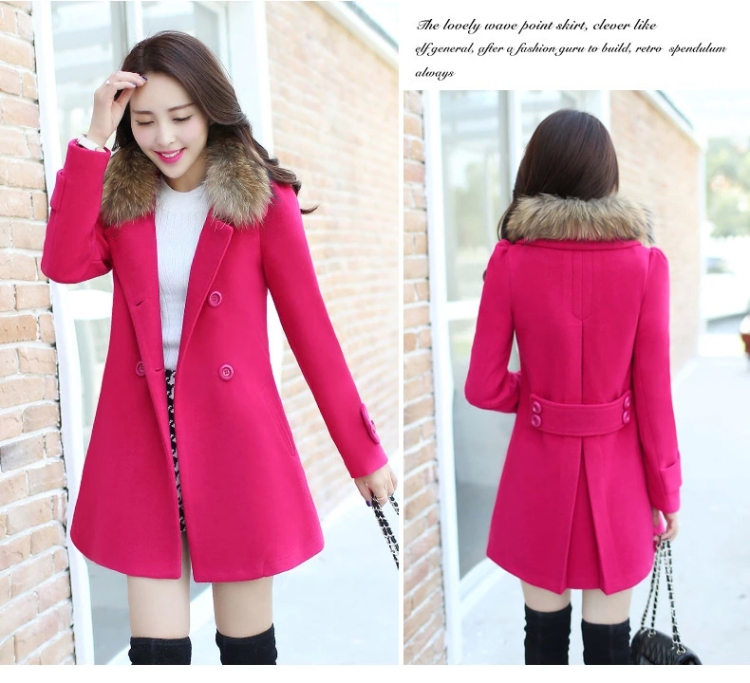 Yu Ying 2015 autumn and winter new women's Korea version of large numbers in length of Sau San for?? jacket coat gross female YH150 Yellow M picture, prices, brand platters! The elections are supplied in the national character of distribution, so action, buy now enjoy more preferential! As soon as possible.