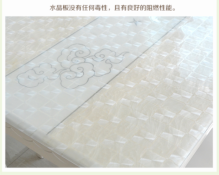
                                        俊艺 定制圆形软性材质玻璃桌布 书桌垫橱柜pvc餐厅水晶板台布 透明-不防水印1.5毫米厚 圆形150厘米直径                