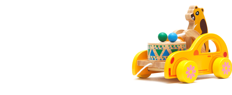 木制小熊敲鼓拉绳托拉车婴幼宝宝敲打击学步卡通动物青蛙打鼓智玩具