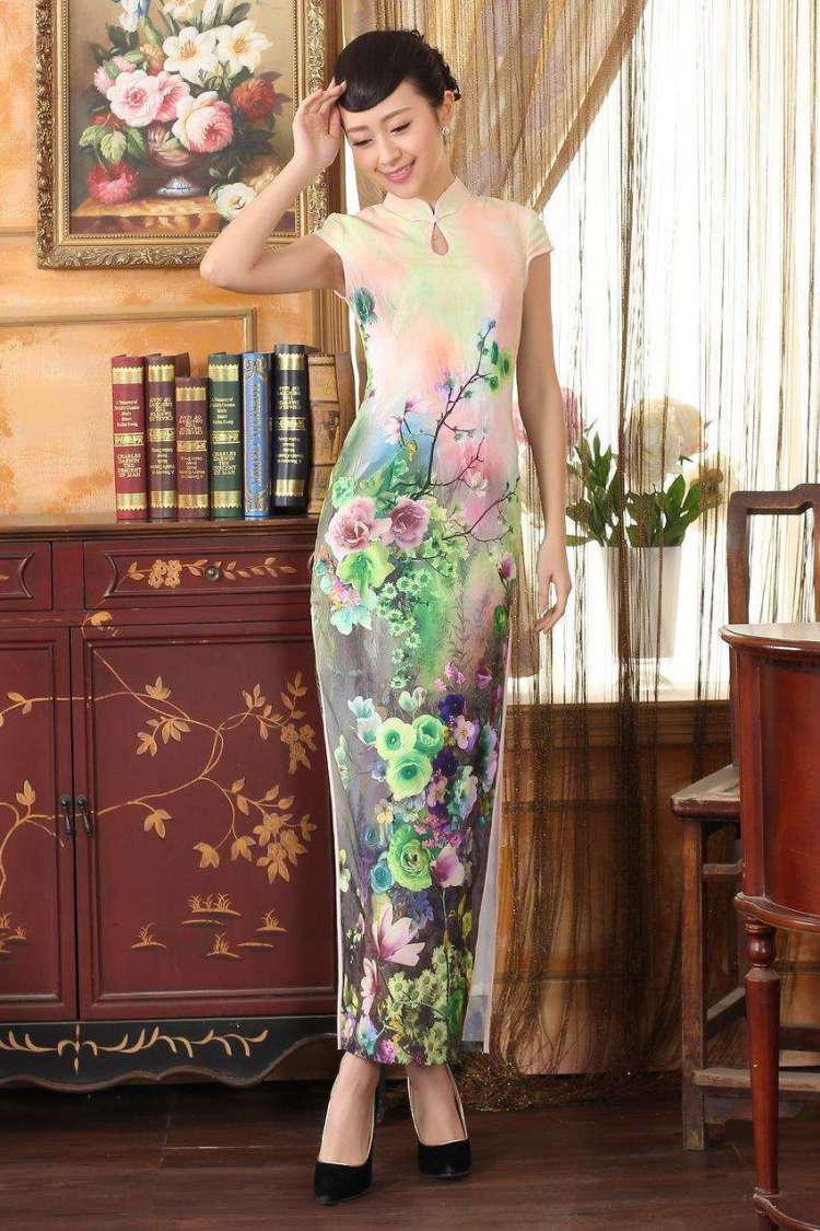 The frequency response, Ms. Tang cheongsam with Diane Fong water droplets collar short-sleeve cultivating long double cheongsam pink 2 XL pictures, price, brand platters! Elections are good character, the national distribution, so why buy now enjoy more preferential! Health