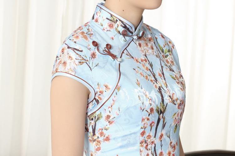 The broadband jacquard cotton daily Chinese qipao cultivating short cheongsam picture color 2 XL pictures, price, brand platters! Elections are good character, the national distribution, so why buy now enjoy more preferential! Health