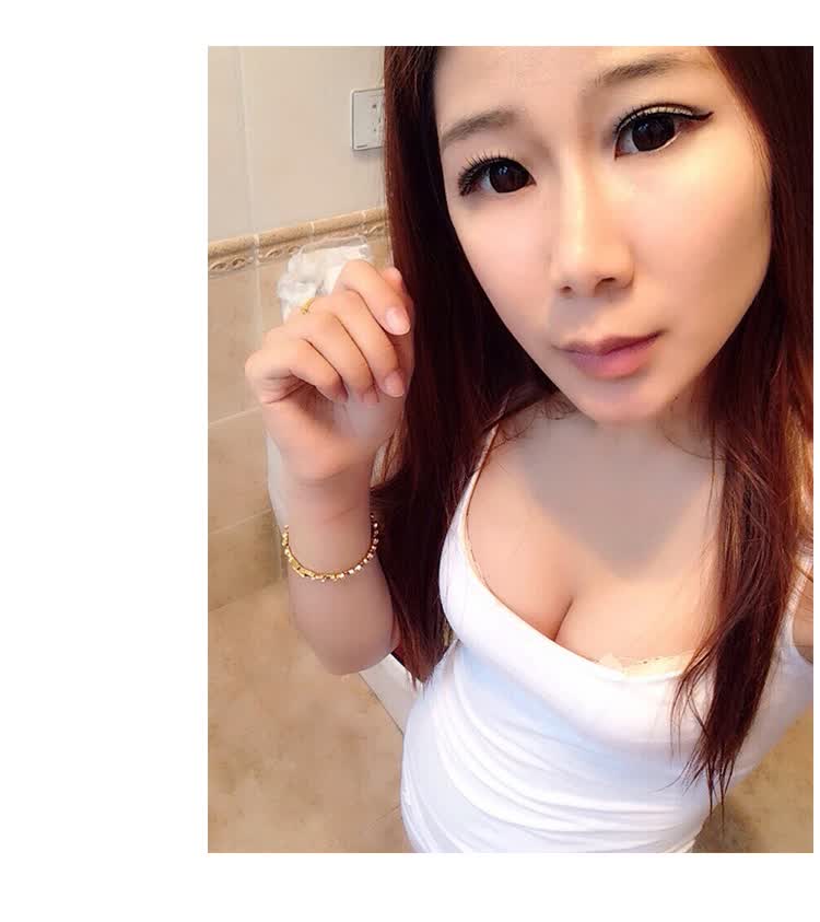 圣豪兰 2015性感背心低胸吊带衫修身性感夜店女装打底衫纯棉 白色 m