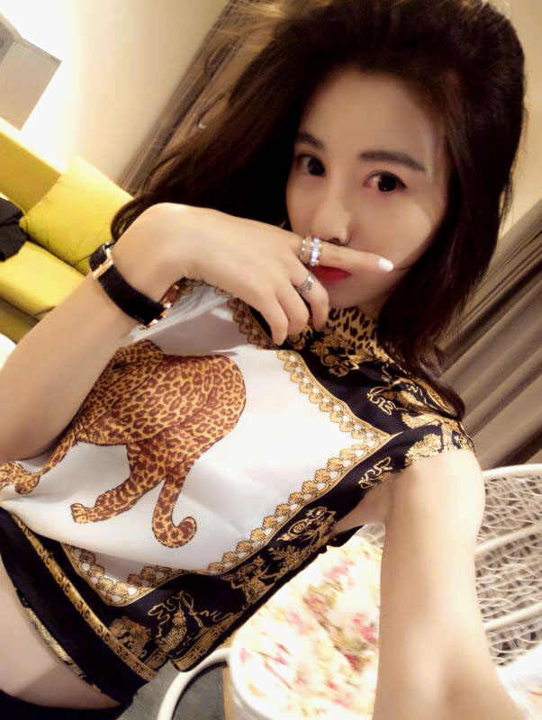 露奈儿 2015新款夜店性感女装夏装时尚印花上衣+流苏半身裙两件套休闲套装女夏360 图片色 均码