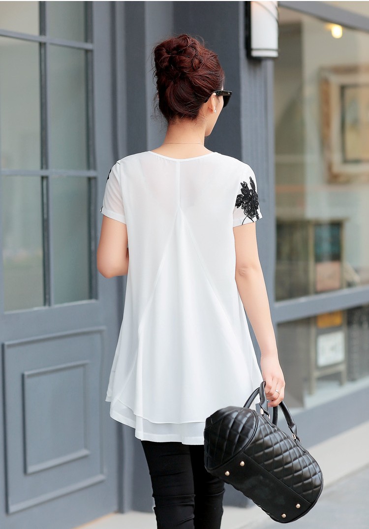 Sit back and relax, the year older women 2015 summer new loose snow woven large code MOM with a short-sleeved shirt yumo 1588 color black XXL pictures, price, brand platters! Elections are good character, the national distribution, so why buy now enjoy more preferential! Health