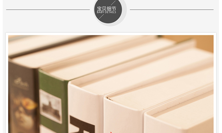 欧米娜 现代系列仿真书 家居装饰摆件 摄影道具书 模型书