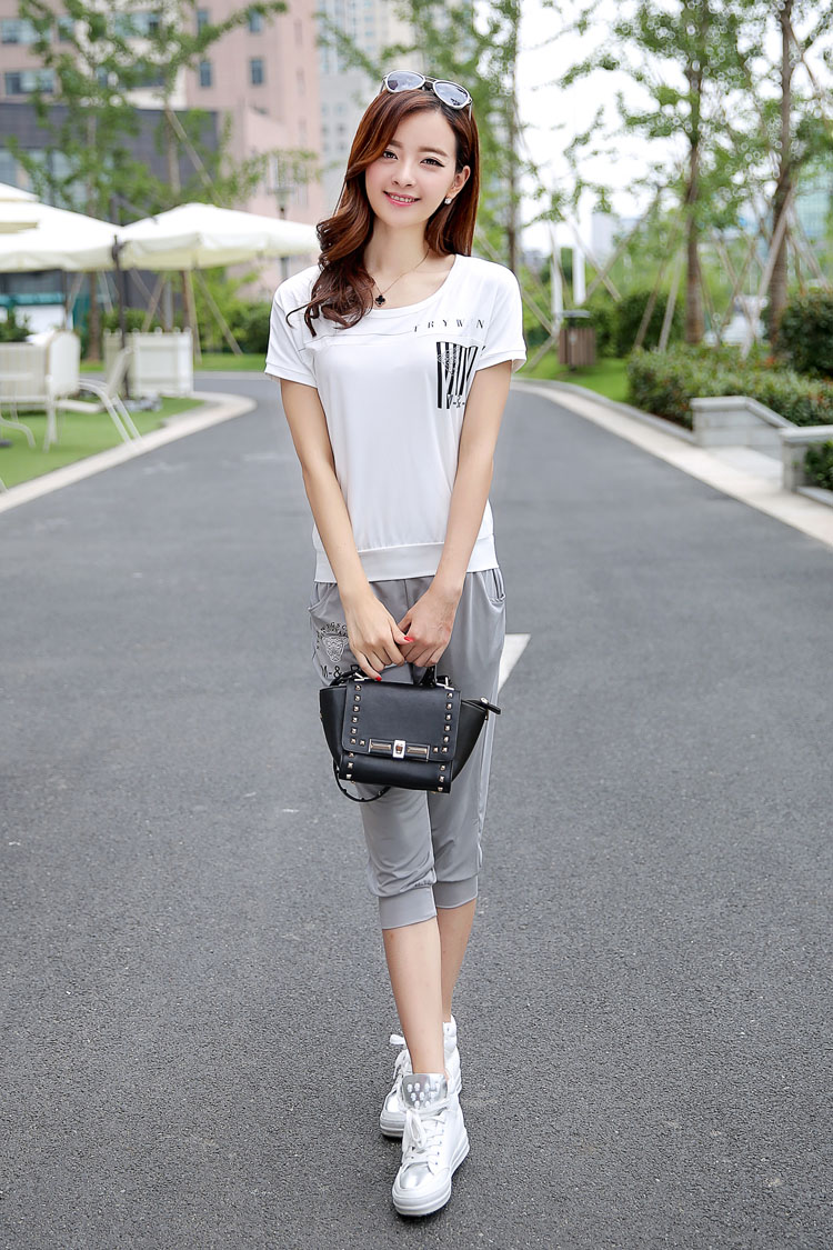 and aviation-ting 2015 campaign kit women summer summer leisure package new, larger female Korean short-sleeved thick mm two gray XXXXL pictures, price, brand platters! Elections are good character, the national distribution, so why buy now enjoy more preferential! Health