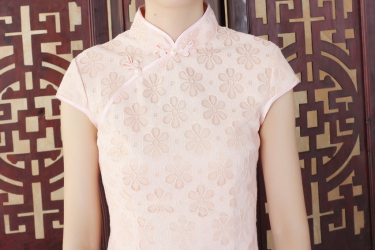 For Pont Sondé Diana Lady Jane, stylish and refined beauty lace short cheongsam dress new Chinese qipao gown D 0255 - B XXL pictures, price, brand platters! Elections are good character, the national distribution, so why buy now enjoy more preferential! Health