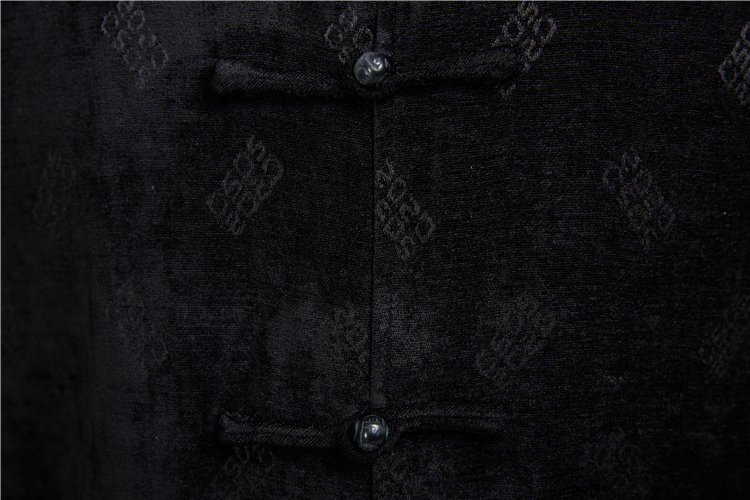 Fudo De Yu Fu  2015 Autumn Chinese Wind Men's Jackets middle-aged men Tang dynasty personality embroidery disc detained leisure even black circle XXXL shoulder jacket picture, prices, brand platters! The elections are supplied in the national character of distribution, so action, buy now enjoy more preferential! As soon as possible.