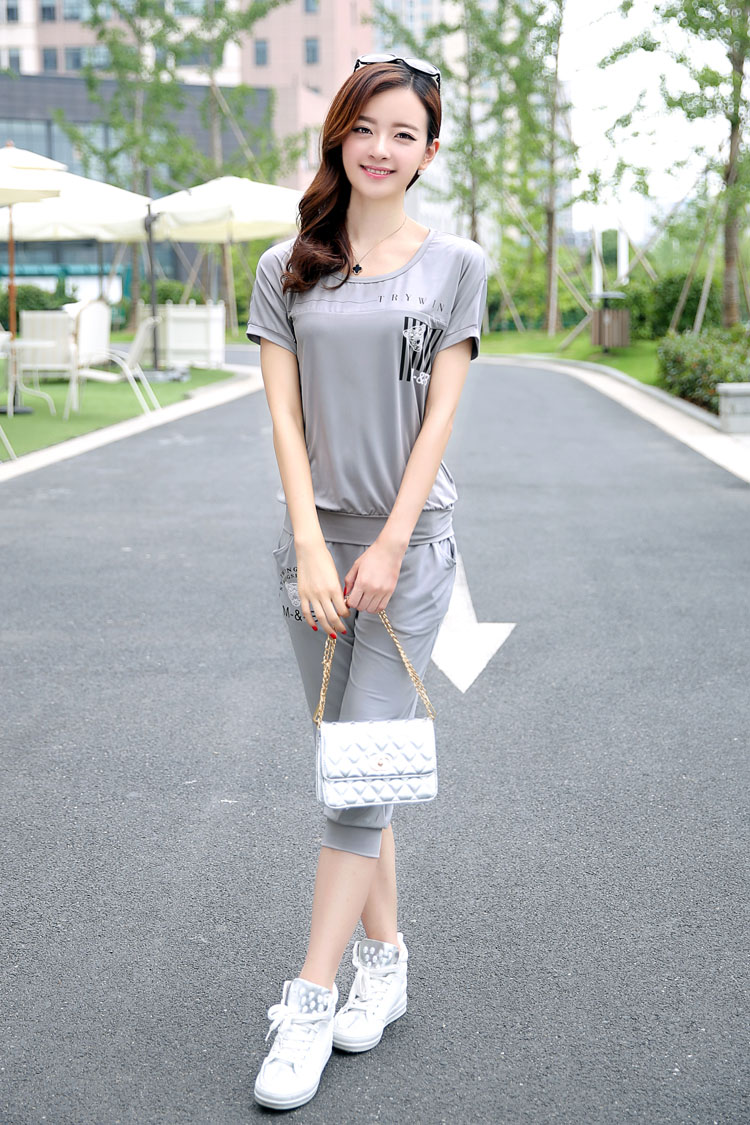 and aviation-ting 2015 campaign kit women summer summer leisure package new, larger female Korean short-sleeved thick mm two gray XXXXL pictures, price, brand platters! Elections are good character, the national distribution, so why buy now enjoy more preferential! Health